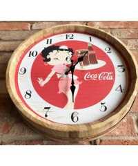 Barrel Lid - Coca Cola - Clock - 2