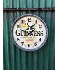 Barrel Lid - Clock - Guinness