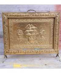 Brass Fire Screen - KAS327d