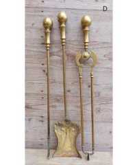 Brass Fire Set - 3 piece - KAS331c