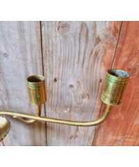 Pair of Brass Candelabras KAS546 (2)