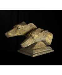 Deco Dog Heads EG064