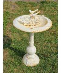 Bird Bath White H36 (2)