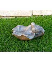 Bird on leaf feeder D9460(2)