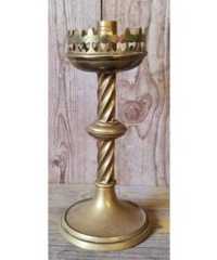 Ornate Brass Candle Holder KAS913 (1)