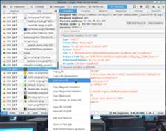 copy as curl with Firefox