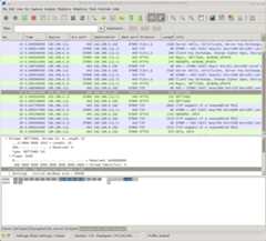 view network traffic with Wireshark