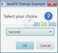 Figure 6: Choice Dialog