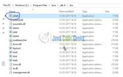 jshell location in JDK directory