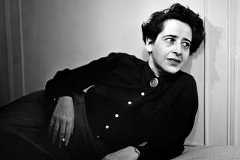 HANNAH ARENDT    Hannah Arendt in 1944. Portrait by photographer Fred Stein (1909-1967) who emigrated 1933 from Nazi Germany to France and finally to the USA. 1944