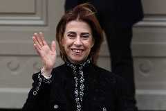 Guests at Chanel Haute Couture Spring/Summer 2025 show in Paris