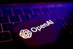 FILE PHOTO: Illustration shows OpenAI logo