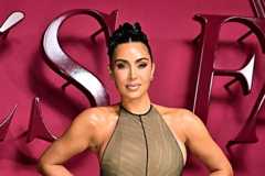US media personality and actress Kim Kardashian attends the world premiere of the Hulu original series 