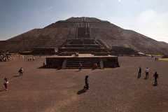 The Pyramid of the Sun at the ruins of Teotihuacan, in Mexico, Nov. 19, 2011. (Josh Haner/The New York Times)