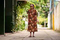 A atriz Tânia Maria, 78, em cena do filme 