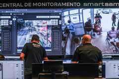 Central de monitoramento do Smart Sampa