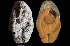 Figurine of a woman and a goose offers peek at prehistoric beliefs