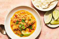 Malaay qumbe (coconut fish curry). Food styled by Cyd Raftus McDowell. (Armando Rafael/The New York Times)