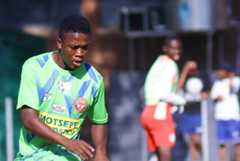 Kgaogelo Sekgota in action for the SAFA Limpopo ABC Motsepe League side Tubatse United