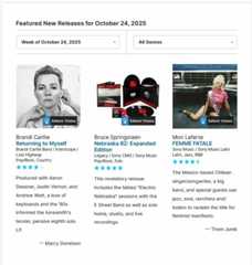 featured new releases