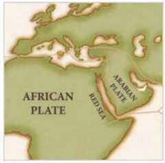 An ancient river once flowed 