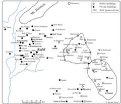 Map 2. Hauran Style Buildings. 