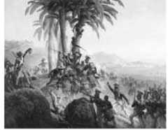 Fig. 12 - Battle on San Domingo by January Suchodolski 