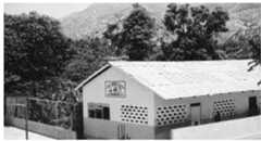 Fig. 34 - The local school; Lycee Jérémie Eliazer, partially funded by the GCDC 