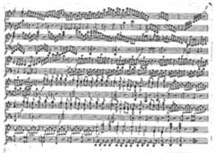 Ficure 5. Hadrava, Sonata, first movement, conclusion. keyboard instruments with him to the recital. When someone asked to hear Stein’s instrument played by two performers, one at each end, the only way to satisfy his curiosity was by improvisation. Paisiello, up until now part of the audience, joined Hadrava in an elaborate improvisation that lasted almost half an hour.