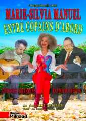 Affiche Entre copains d’abord - Théâtre Darius Milhaud