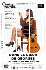 Affiche Dans le cœur de Georges - Théâtre de la Huchette