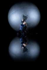 Affiche Mère courage - Théâtre de la Ville - Sarah Bernhardt