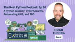 Real Python Podcast Episode #90 Title Artwork