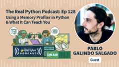 Real Python Podcast Episode #128 Title Artwork