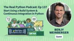 Real Python Podcast Episode #137 Title Artwork
