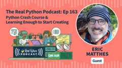 Real Python Podcast Episode #163 Title Artwork