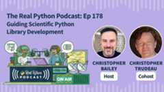 Real Python Podcast Episode #178 Title Artwork