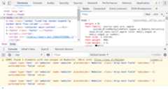 Web Developer Tools in Google Chrome