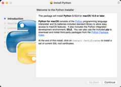 macOS Python Installer