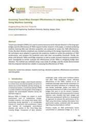  Assessing Tuned Mass Damper Effectiveness in Long-Span Bridges Using Machine Learning