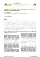  Mapping structural damage to material damage for the analysis of RC structures in actual damage states