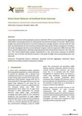  Stress-Strain Behavior of Confined Green Concrete