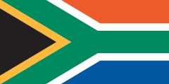drapeau Afrique du Sud