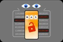 Illustration of mobile security