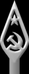 soviet flag finial