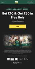 footbell betting promo codes