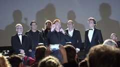 "Pulp Fiction" au Cinéma de la plage en présence de Quentin Tarantino, Uma Thurman, John Travolta et Harvey Weinstein... Un rêve pour les cinéphiles, une réalité pour une poignée de festivaliers chanceux.