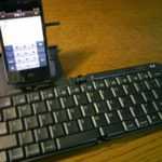 リュウドの折りたたみBluetoothキーボード「アールボードフォーケイタイ」レビュー！