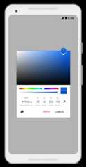 Touch-friendly and adaptive mobile user interface in Vue 3 Color picker