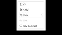 Vue Context menu items with separator